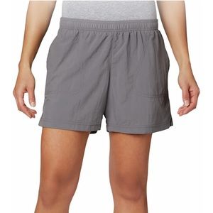 Columbia womens sandy river short. NWT small grey. UPF 30